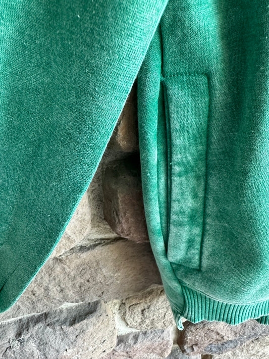 Patch Sleeve Pocket Sweatshirt