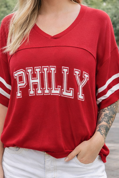Short Sleeve Philly Sweater