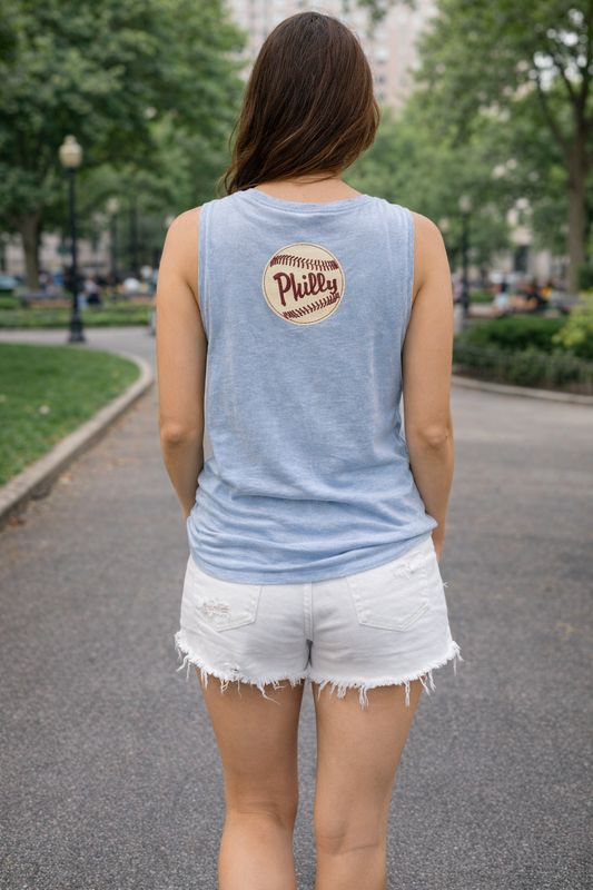 Pennant Muscle Tank Top