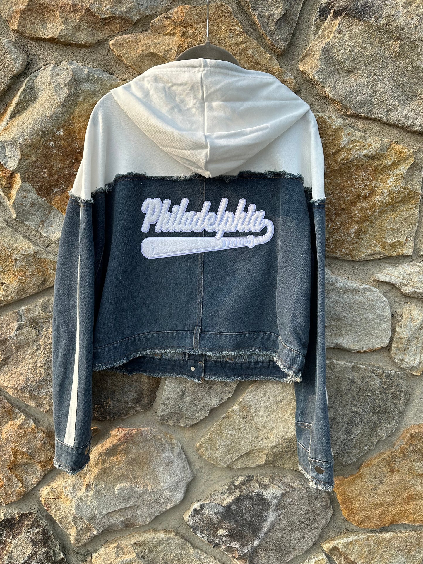 Hooded Denim Jacket