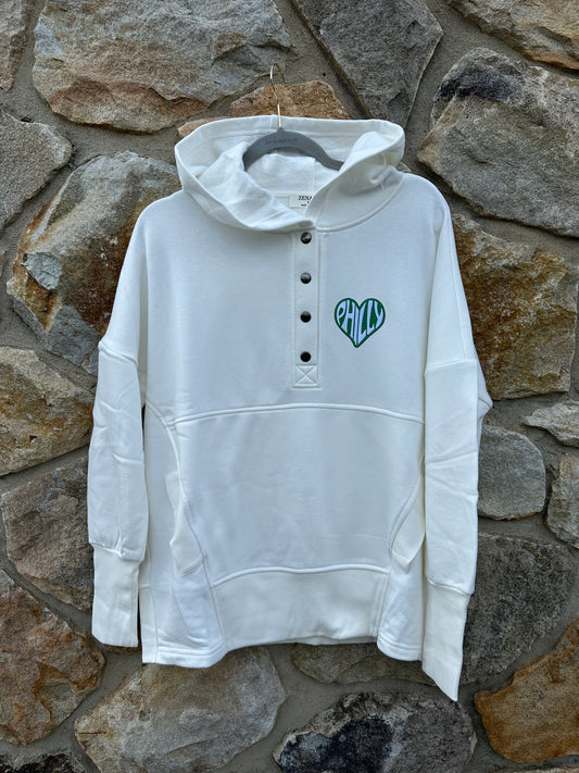 1/2 Snap Helmet Sweatshirt
