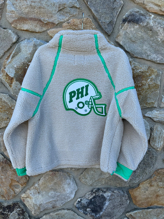 Oatmeal Sherpa Pullover