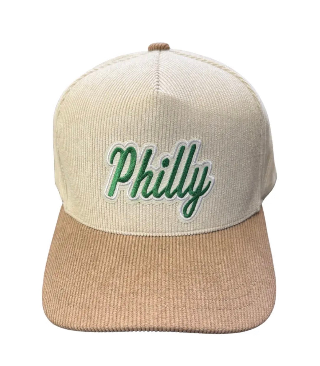 Tow Tone Corduroy Philly Hat-Tan