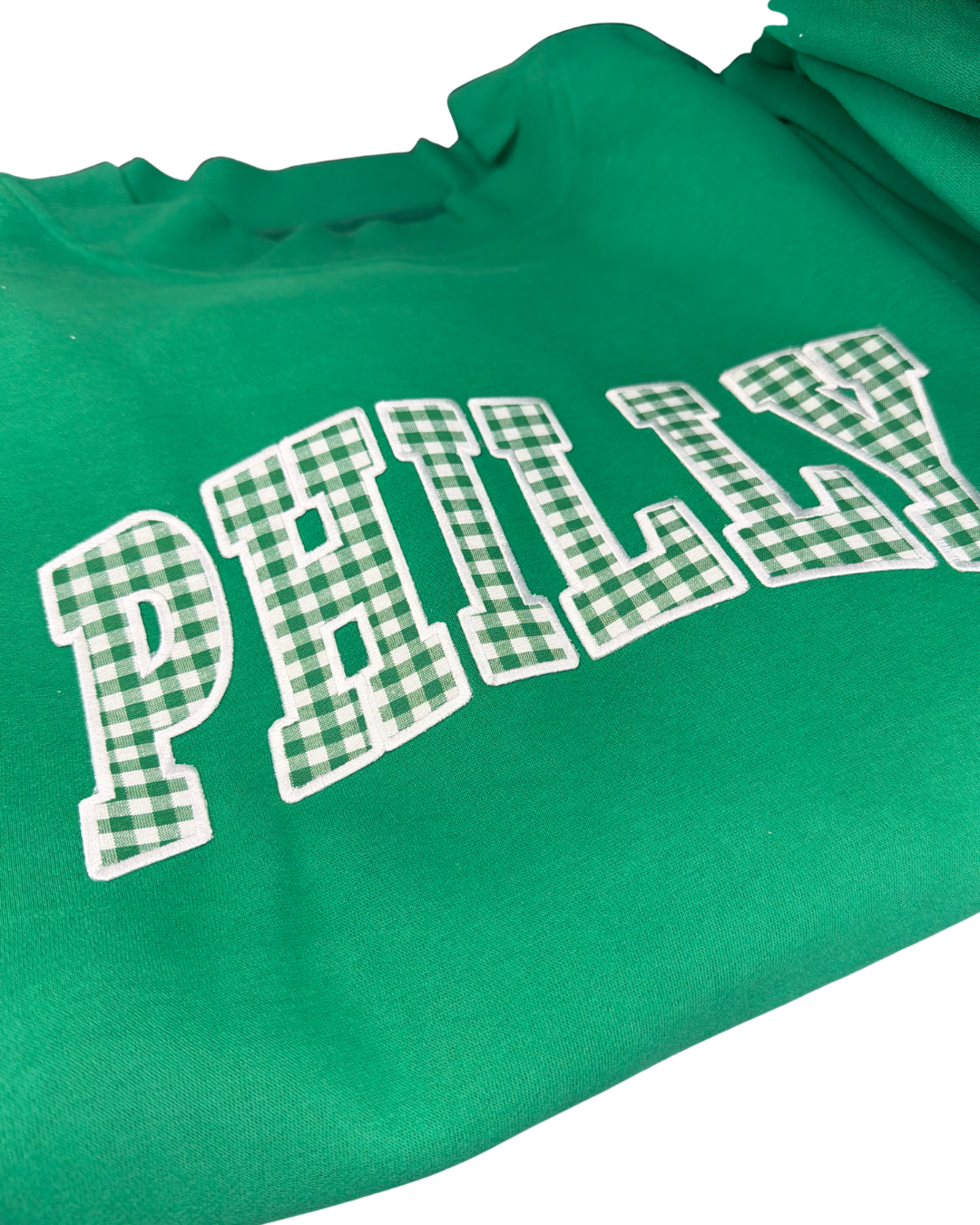 PHILLY Gingham Mockneck
