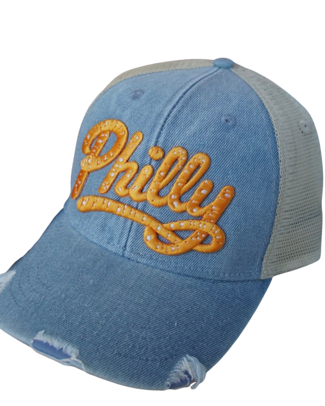 Philly Pretzel Hat-denim