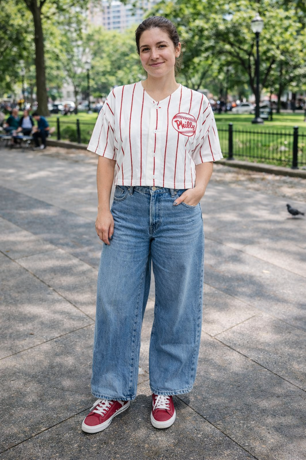 Striped Baseball Jersey