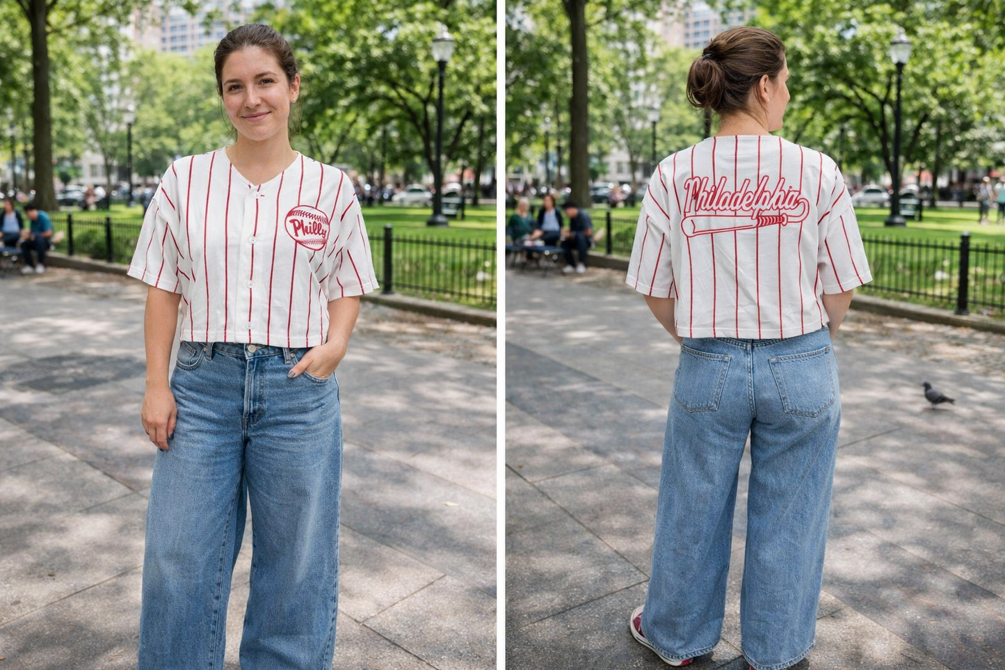 Striped Baseball Jersey