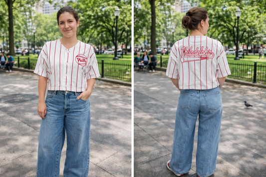 Striped Baseball Jersey