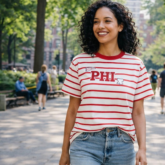 PHI Red Stripe T