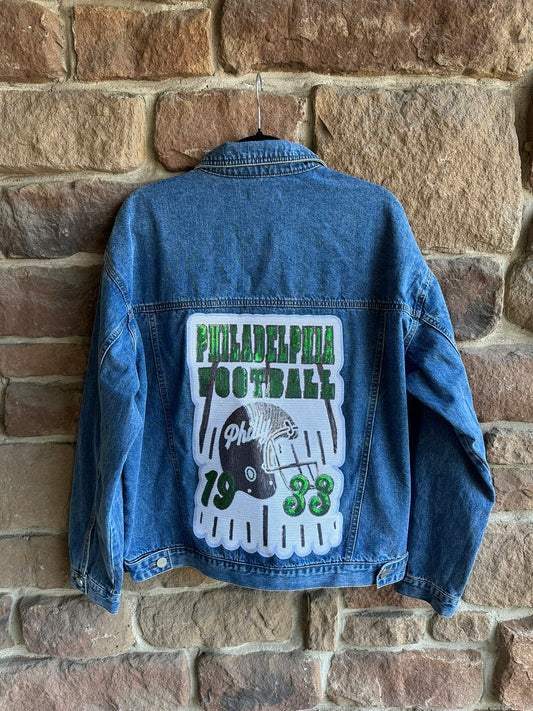 Sequins Denim Jacket