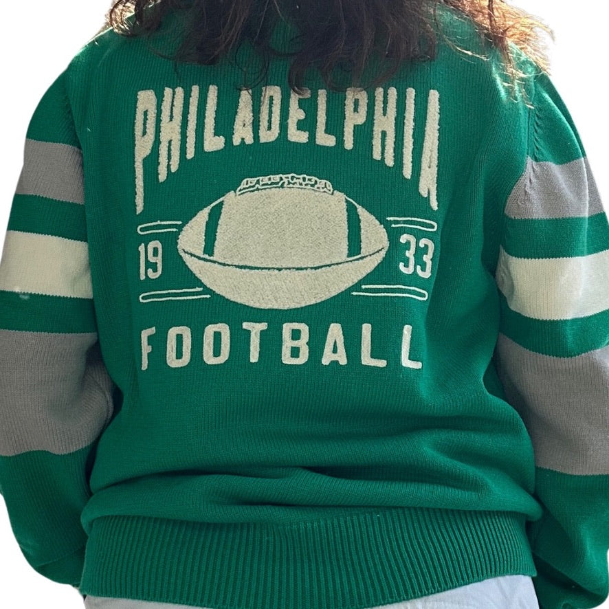 PHILADELPHIA Football Polo Sweater