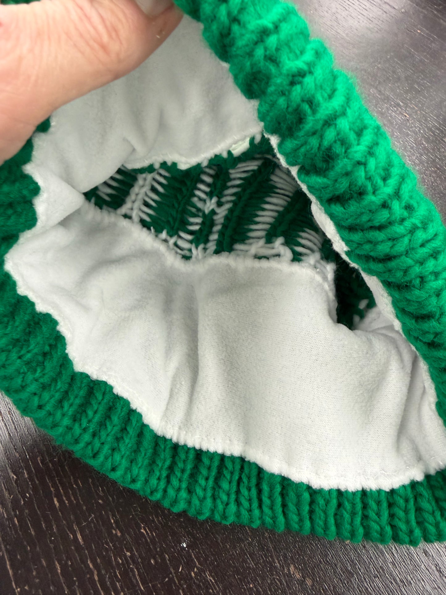 Handknit Hat and Scarf Set