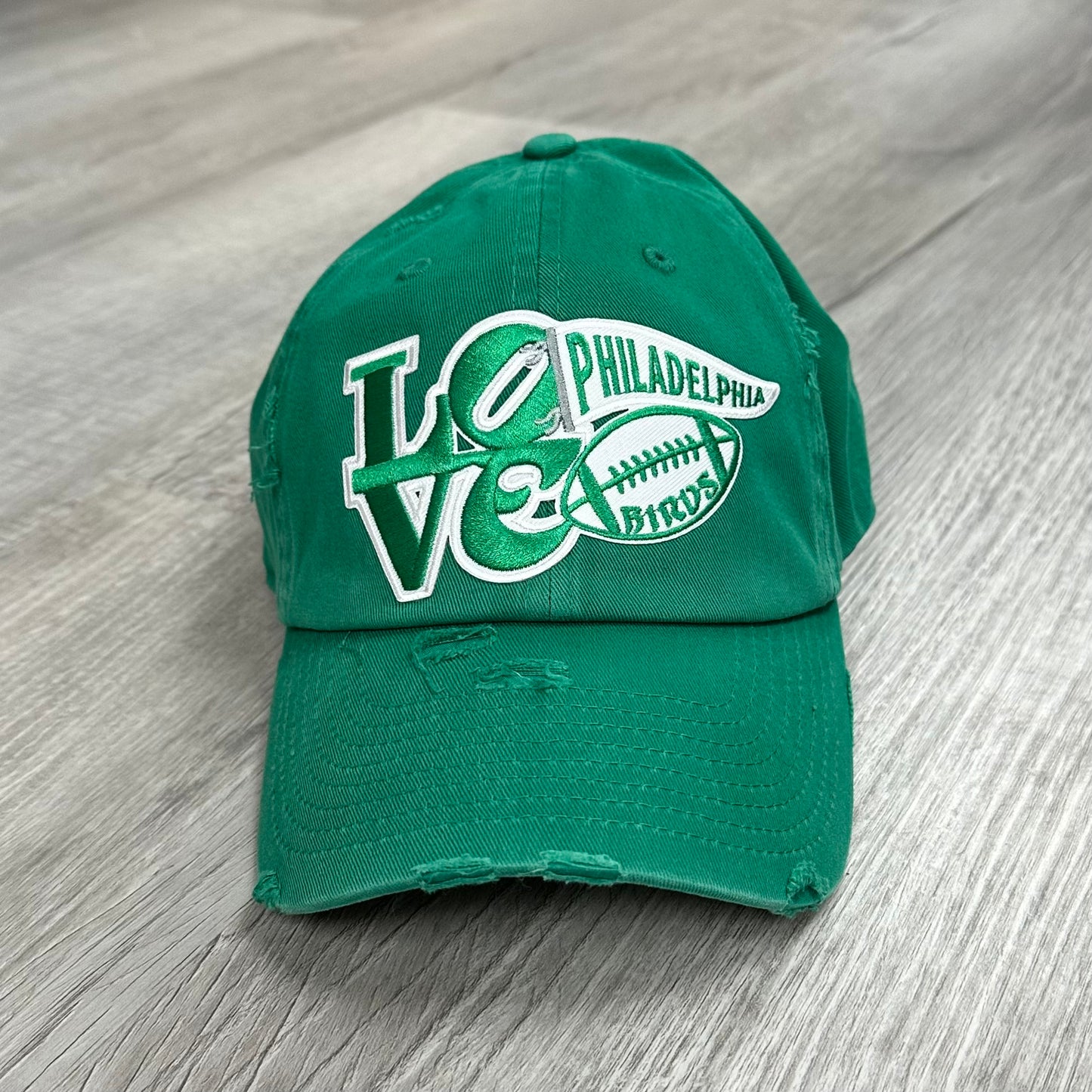 LOVE Baseball Hat-Green