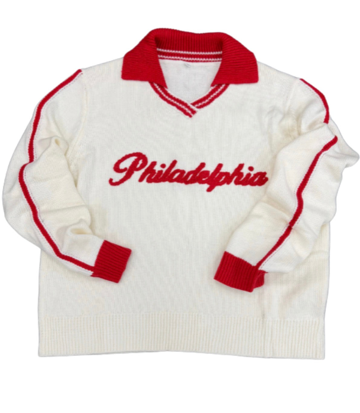 Philadelphia Sweater Red
