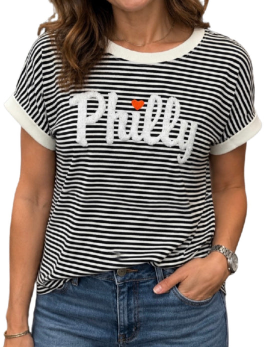 Black Striped T