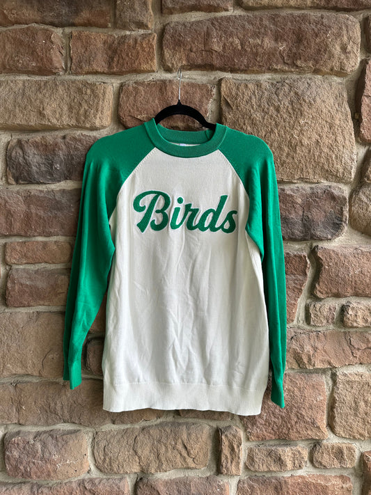 Birds Raglan Sweater