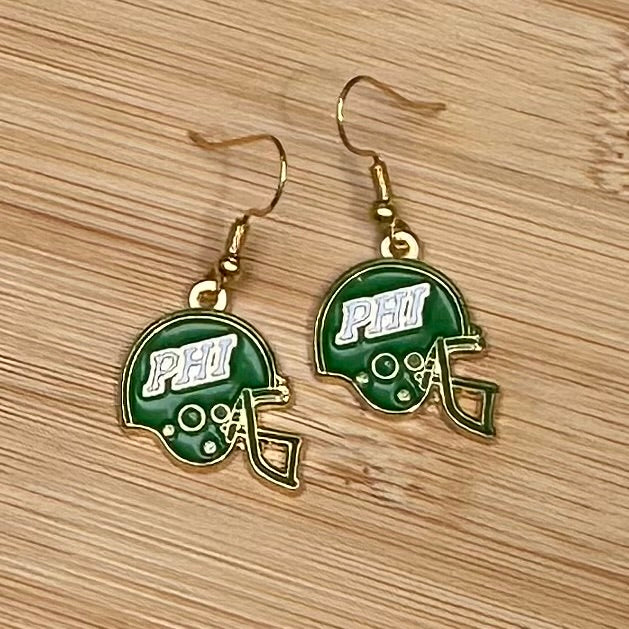 Helmet Earrings