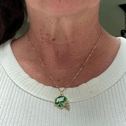 Helmet Necklace