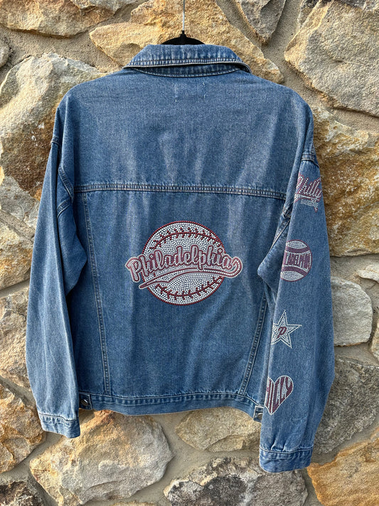 Philly Bling Denim Jacket
