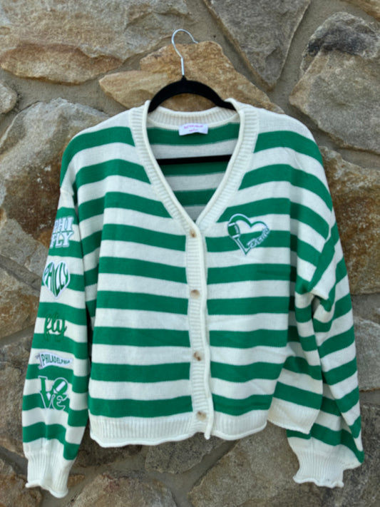Stripe Cardigan