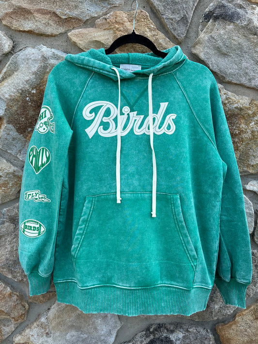 Twill Patch Hoodie