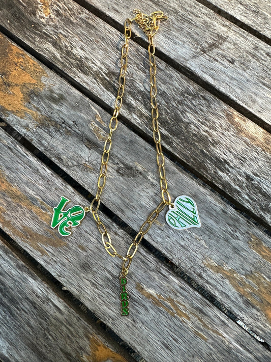 Triple Charm Necklace