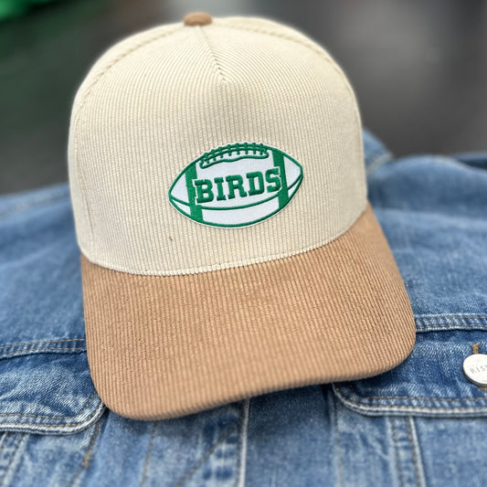 Two Tone Tan Cord Hat