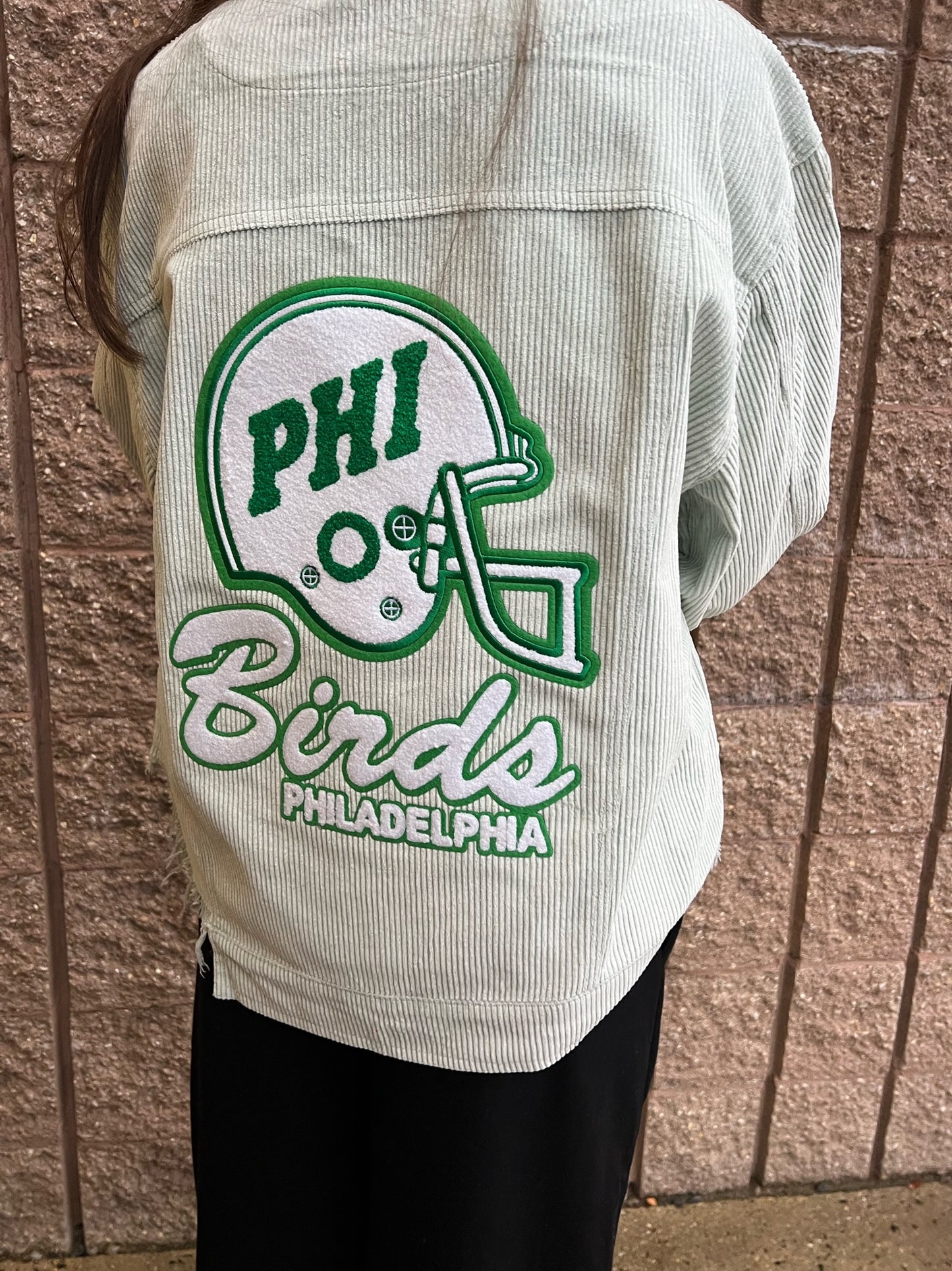 Light Sage Cord Jacket