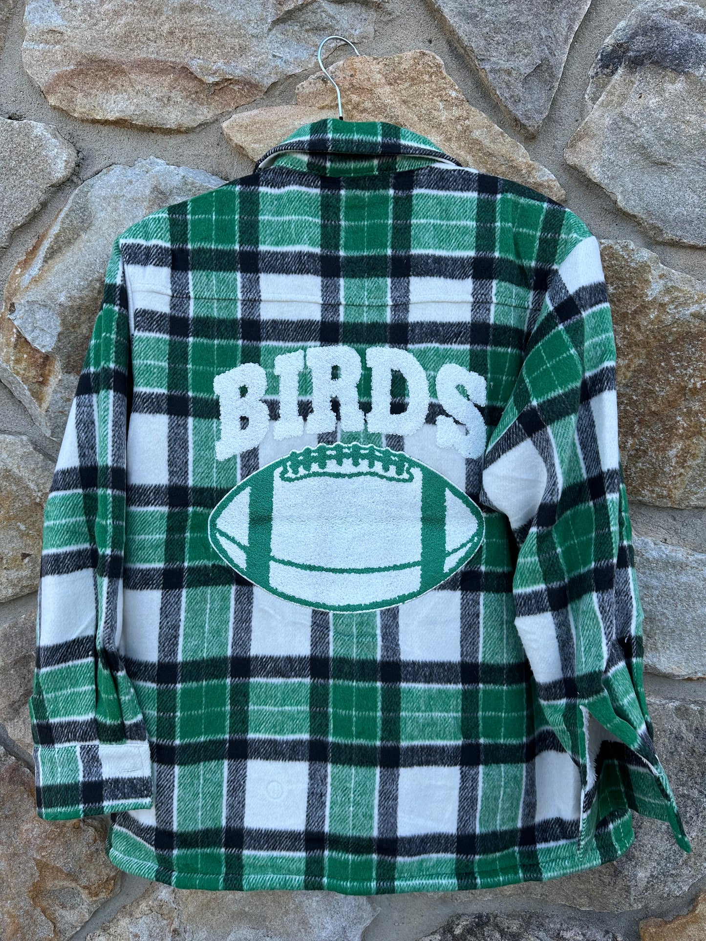 Plaid Sherpa Lined Shacket-Unisex