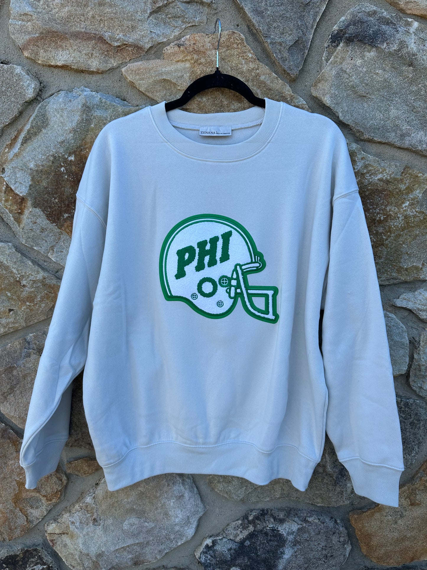 Helmet Crewneck Sweatshirt