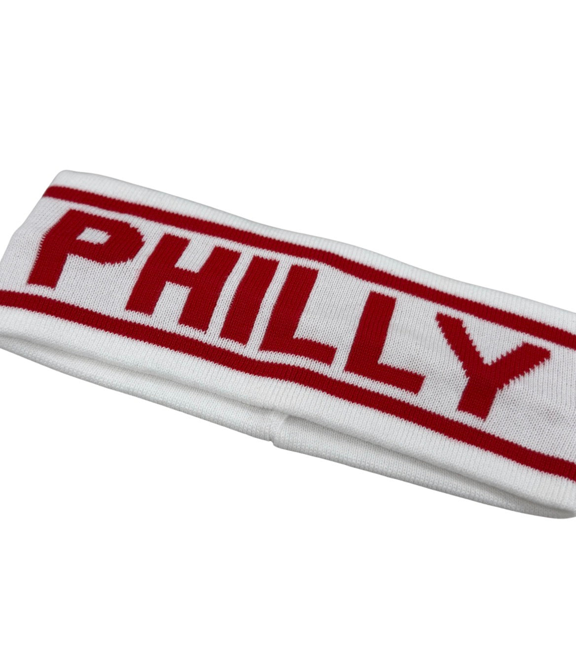 PHILLY Knit Headband-Red