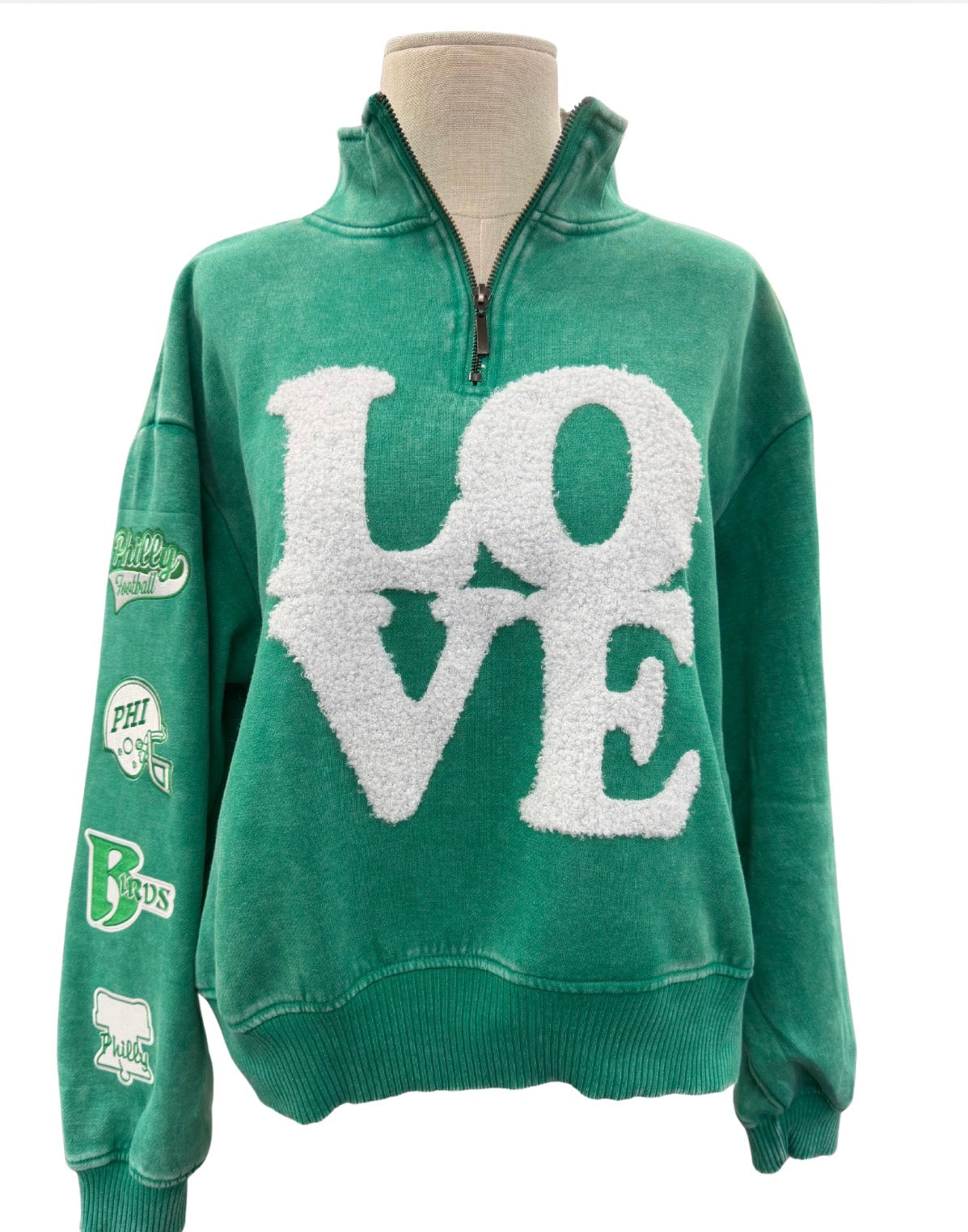 LOVE 1/4 Zip