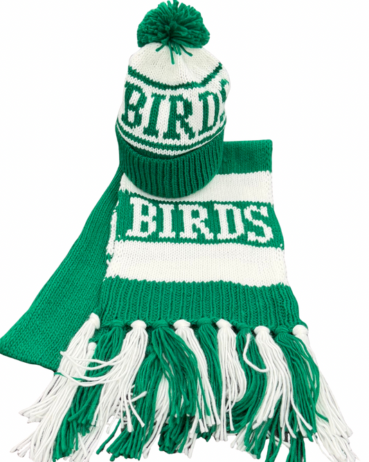 Handknit Hat and Scarf Set