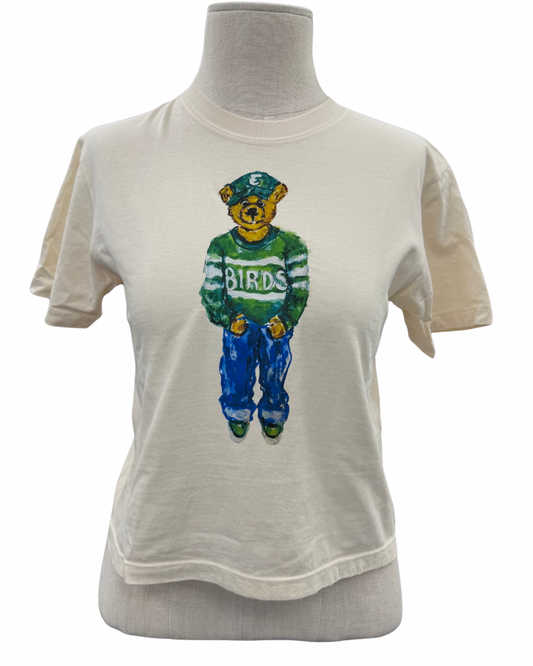 Philly Bear Green Crop T