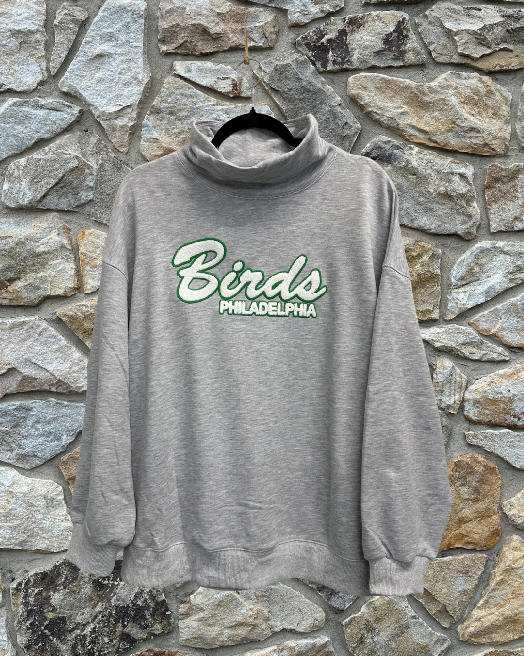 Mock Neck Sweatshirt