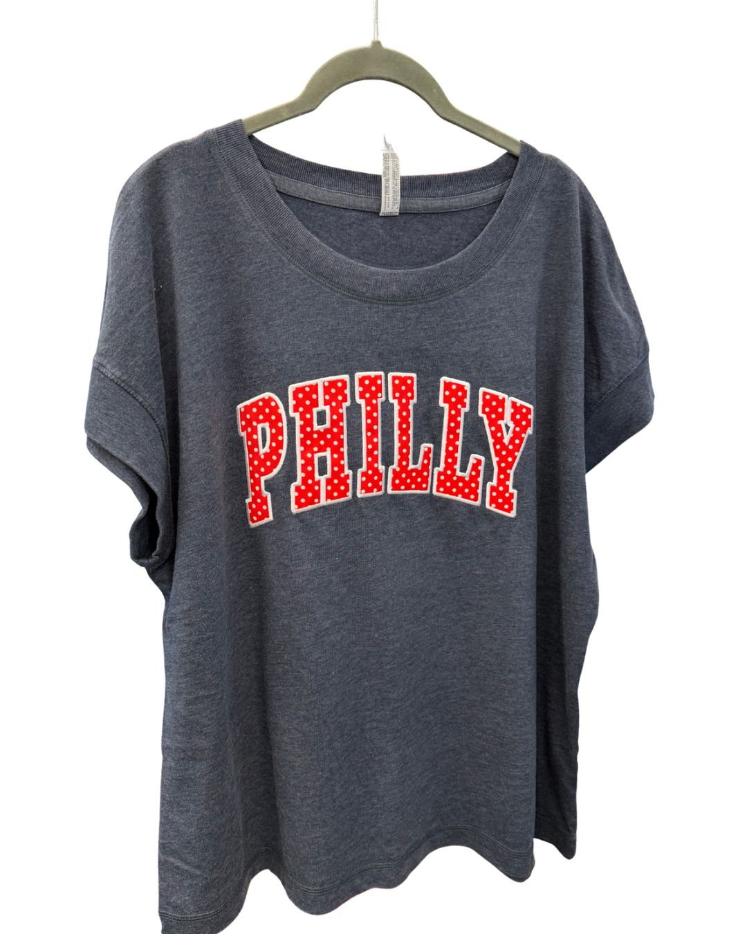 Relaxed Fit PHILLY Polka Dot T
