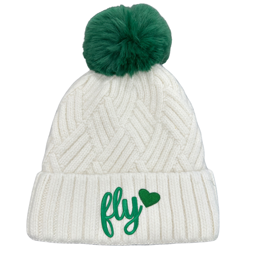 fly Beanie-Ivory