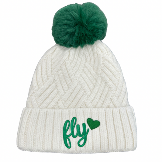 fly Beanie-Ivory