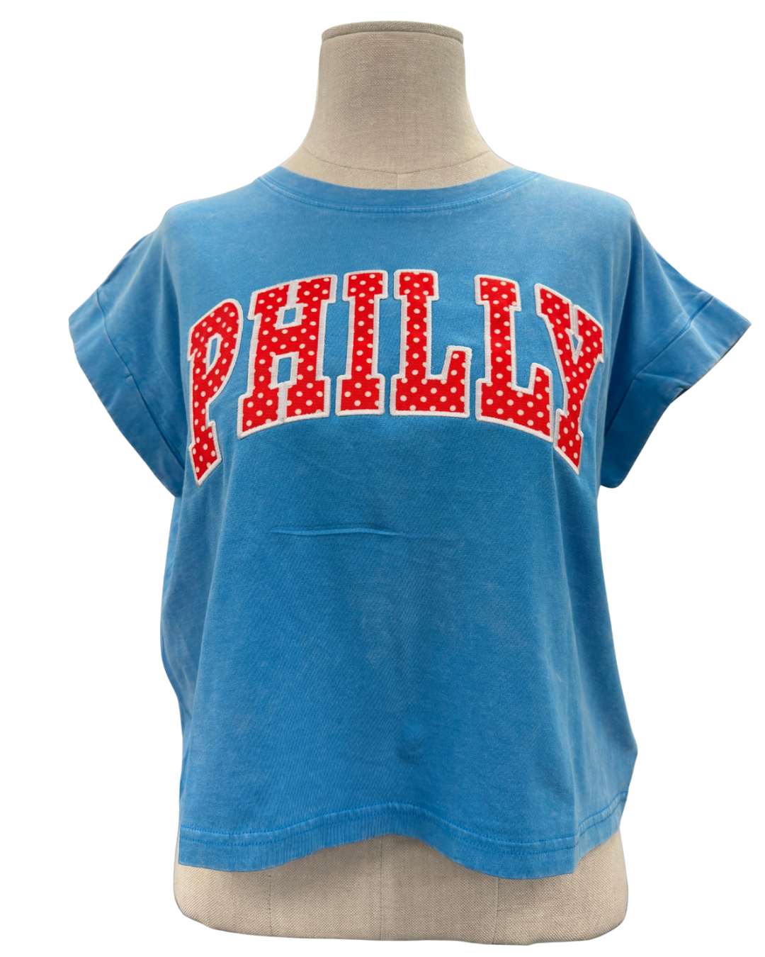 Cropped PHILLY Polka Dot T
