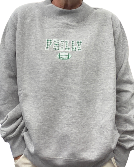 PHILLY Football Mockneck