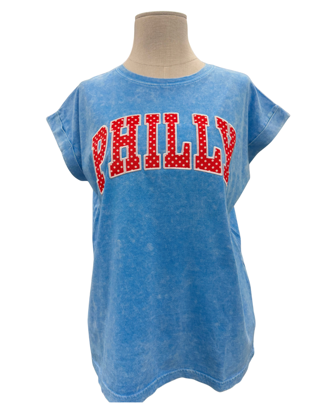 Cuff Sleeve PHILLY Polka Dot T