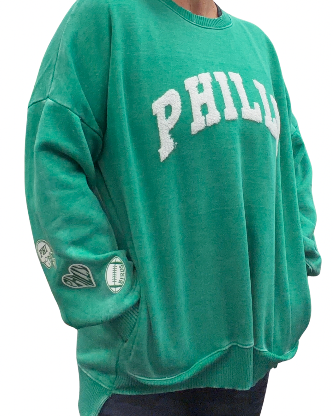 HI LO Fuzzy PHILLY Sweatshirt