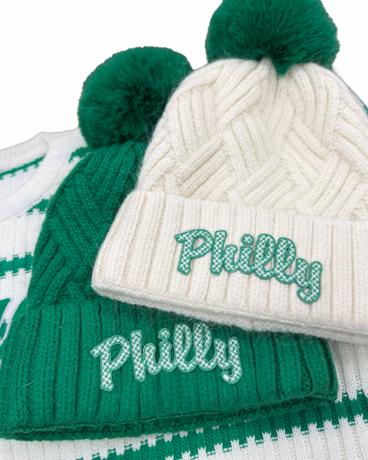 Polka Dot Philly Beanie